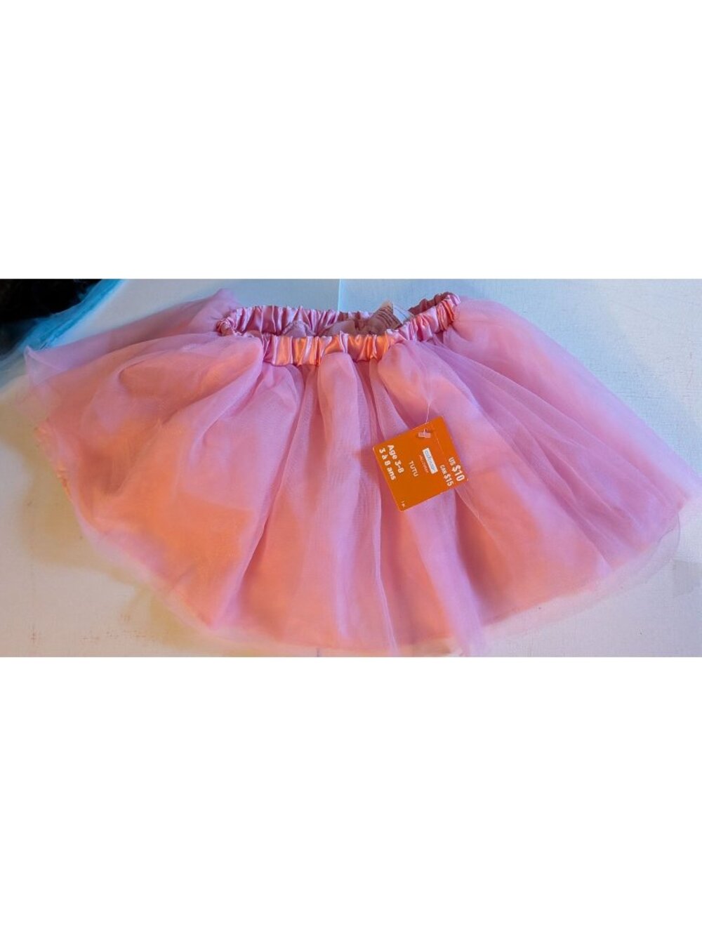 NWT Kids Pink Tutu Halloween Costume 3-8Yrs Crinoline Ballet Creatology Michaels